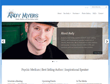 Tablet Screenshot of andymyersonline.com